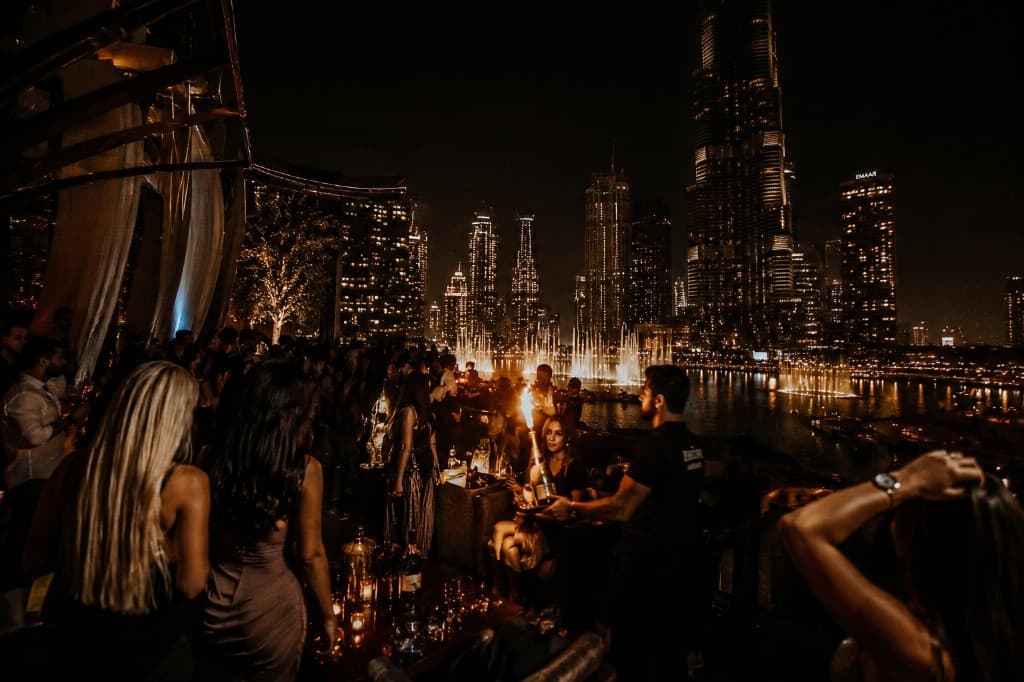 Закрытая вечеринка в Dubai с видом на Burj Khalifa и премиальными локациями ОАЭ